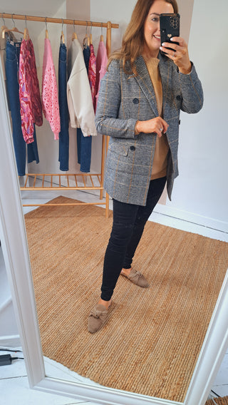 Zelia Grey Blazer Jacket