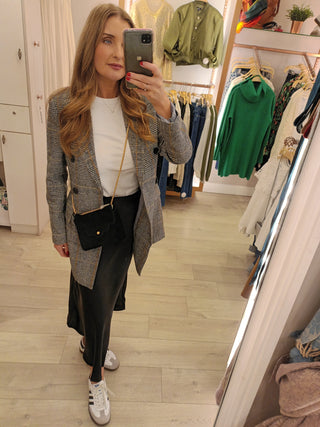 Zelia Grey Blazer Jacket