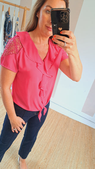 Zoe Pink Top