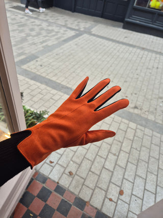 Orange Gloves