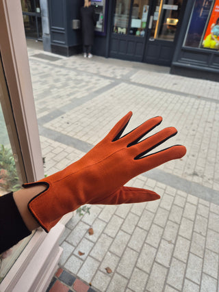 Orange Gloves