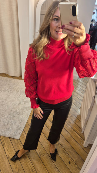 Mara Red Jumper