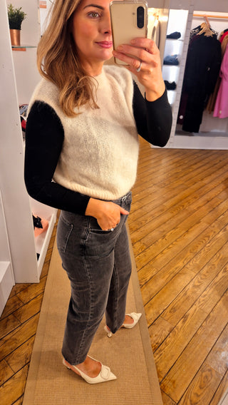 Eden Mohair Vest Jumper