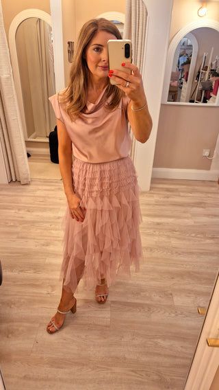 Eloise Pink Tulle Skirt