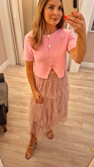 Eloise Pink Tulle Skirt