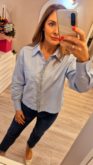 Sylvie Blue Shirt