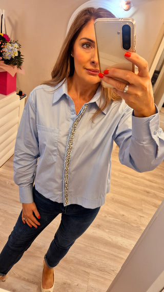 Sylvie Blue Shirt