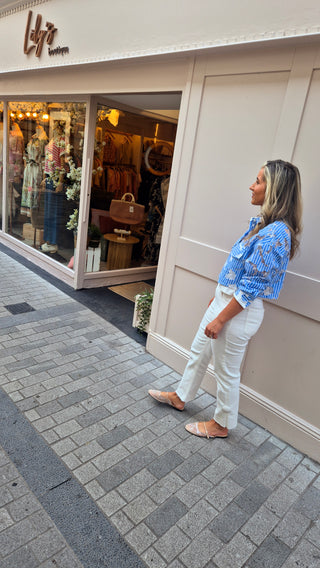 Lia Blue shirt