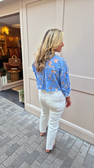 Lia Blue shirt