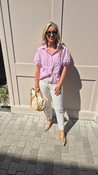 Margot Pink Blouse
