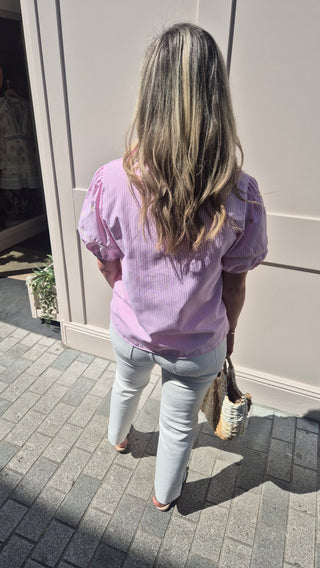 Margot Pink Blouse
