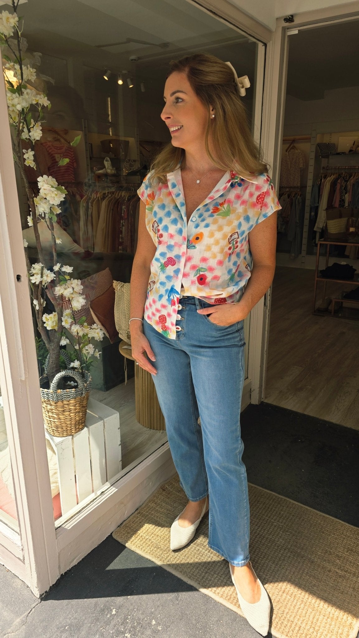 Liv Jeans Straigh Leg - Lily's Boutique