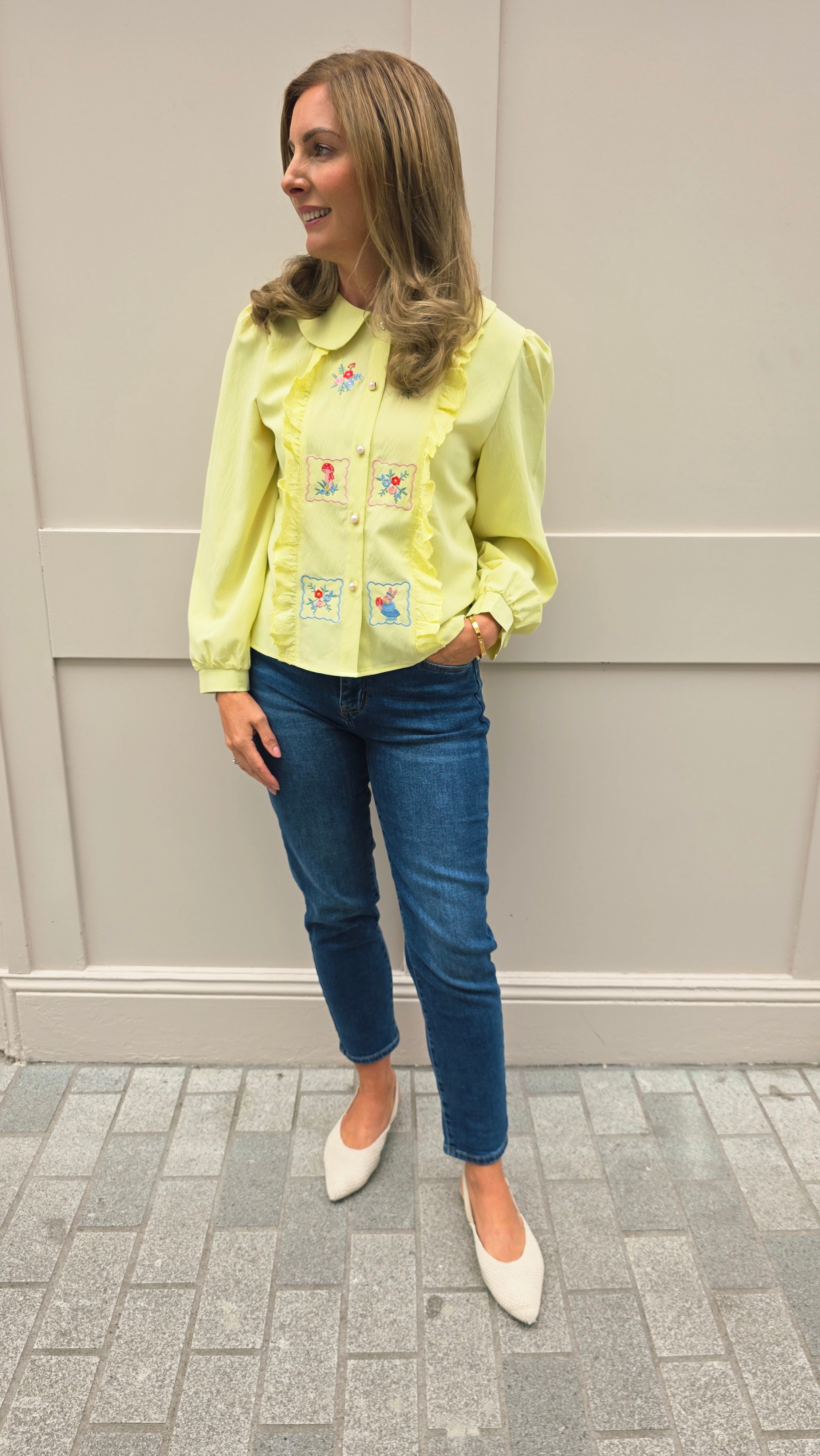 Eyna Blouse Yellow