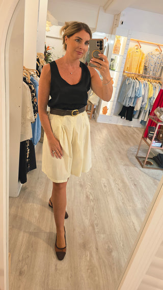 Lucy Black Cami Top