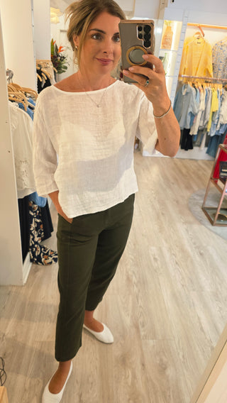 Ivy Linen Top