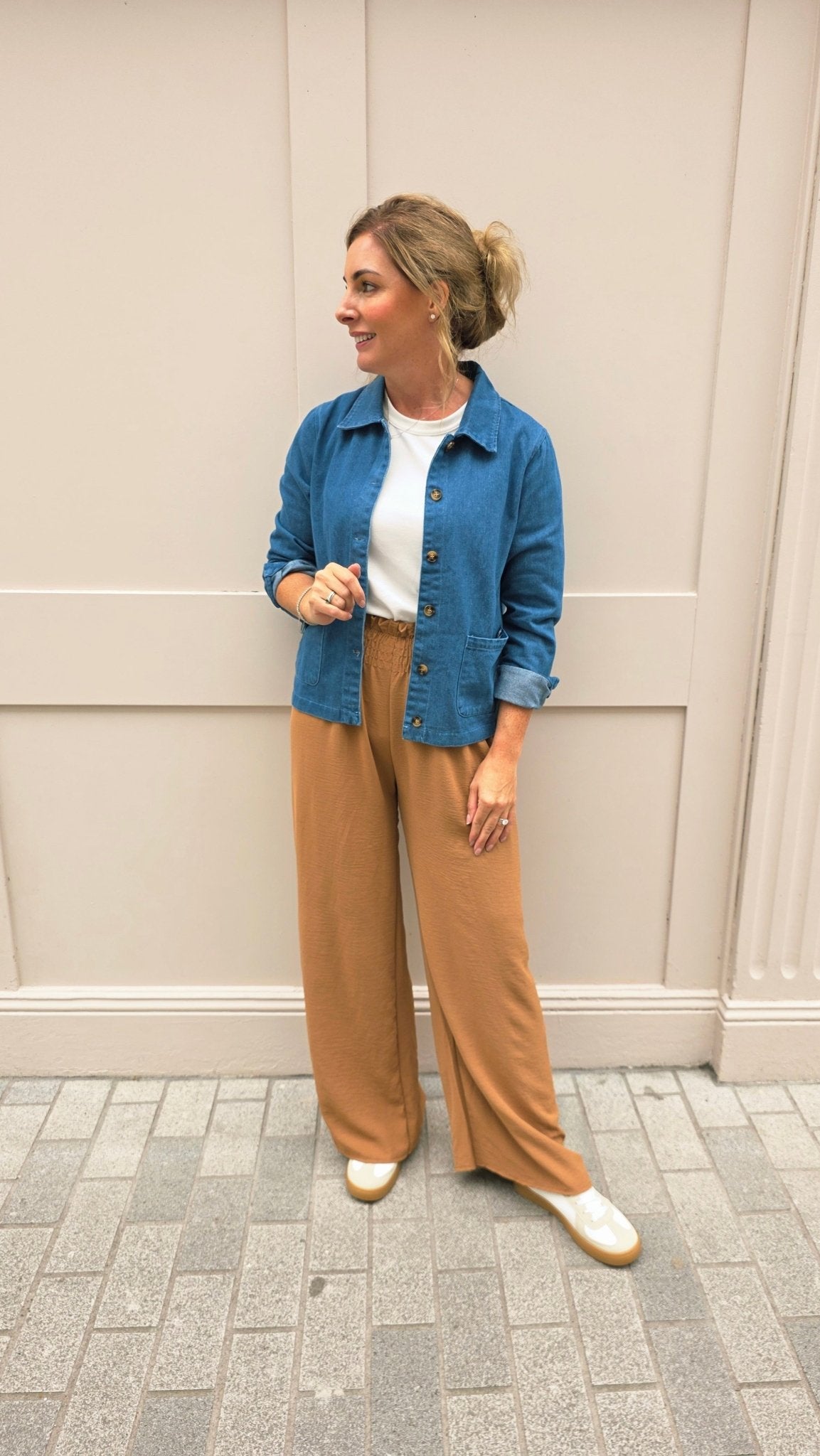 Hannah Rust Trousers - Lily's Boutique