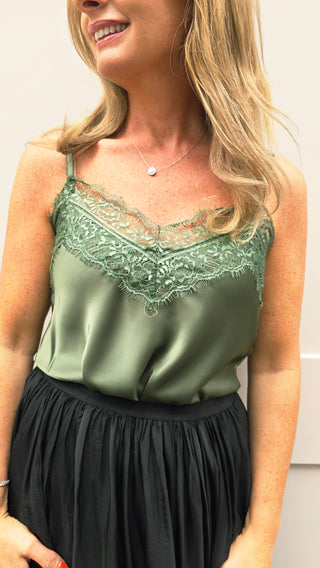 Tara Cami Khaki