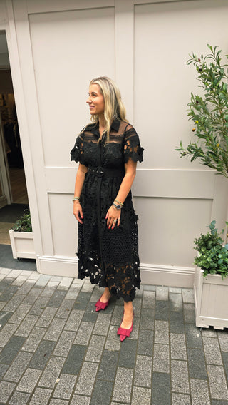 Cleo Black Dress