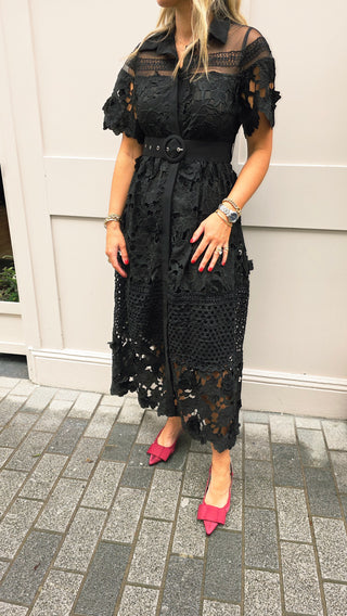 Cleo Black Dress