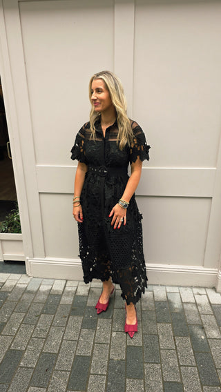 Cleo Black Dress