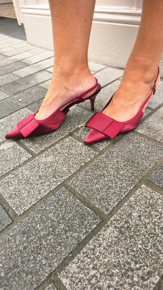Izzy Heel Maroon