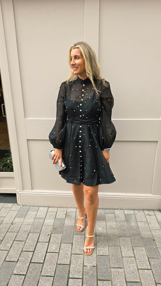 Laura  Black Dress