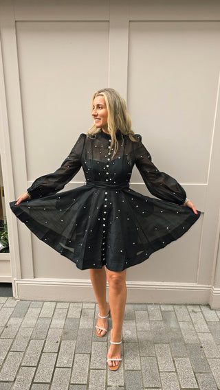 Laura  Black Dress