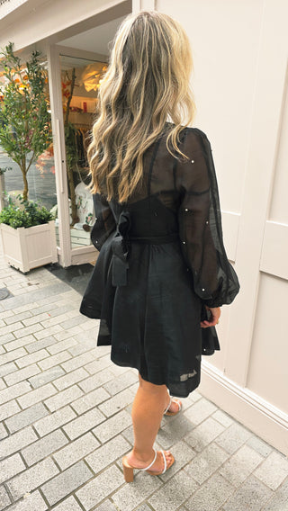 Laura  Black Dress
