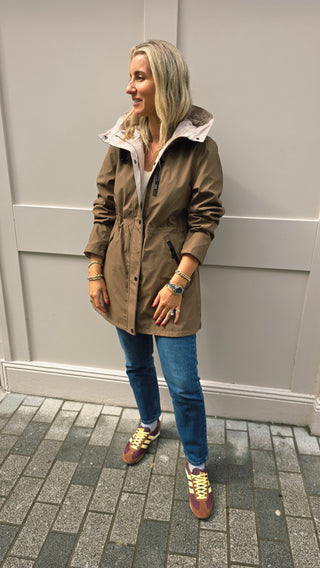 Katie Mac Reversible Rain Coat