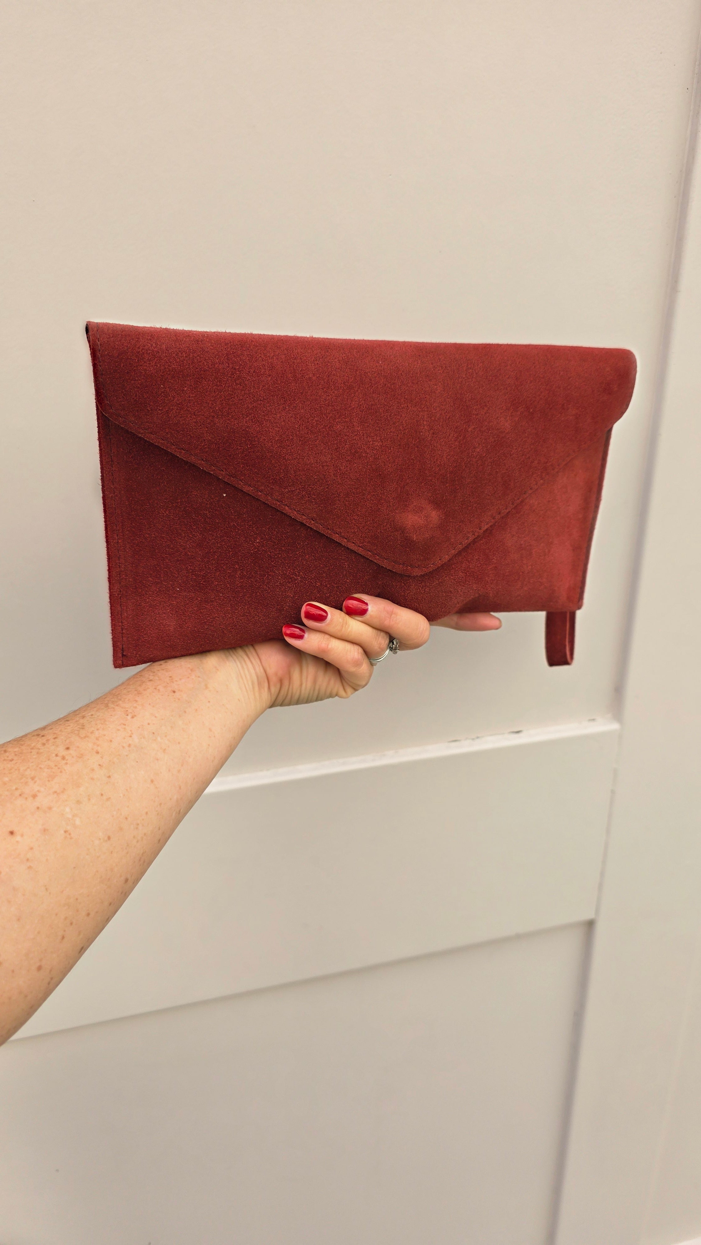 Rian Leather Bag Maroon