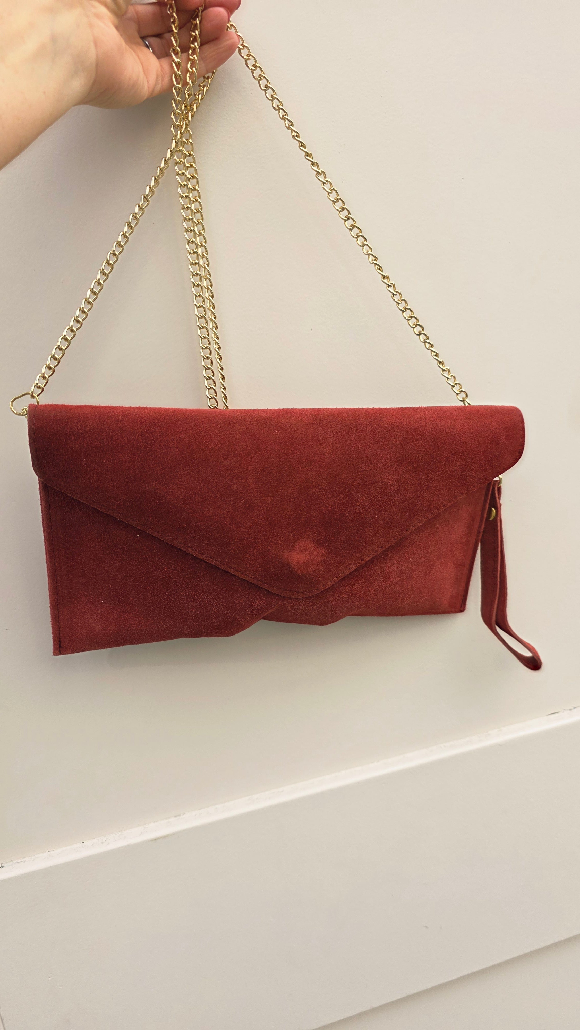 Rian Leather Bag Maroon