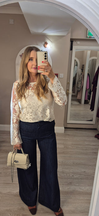 Lisa Lace Top