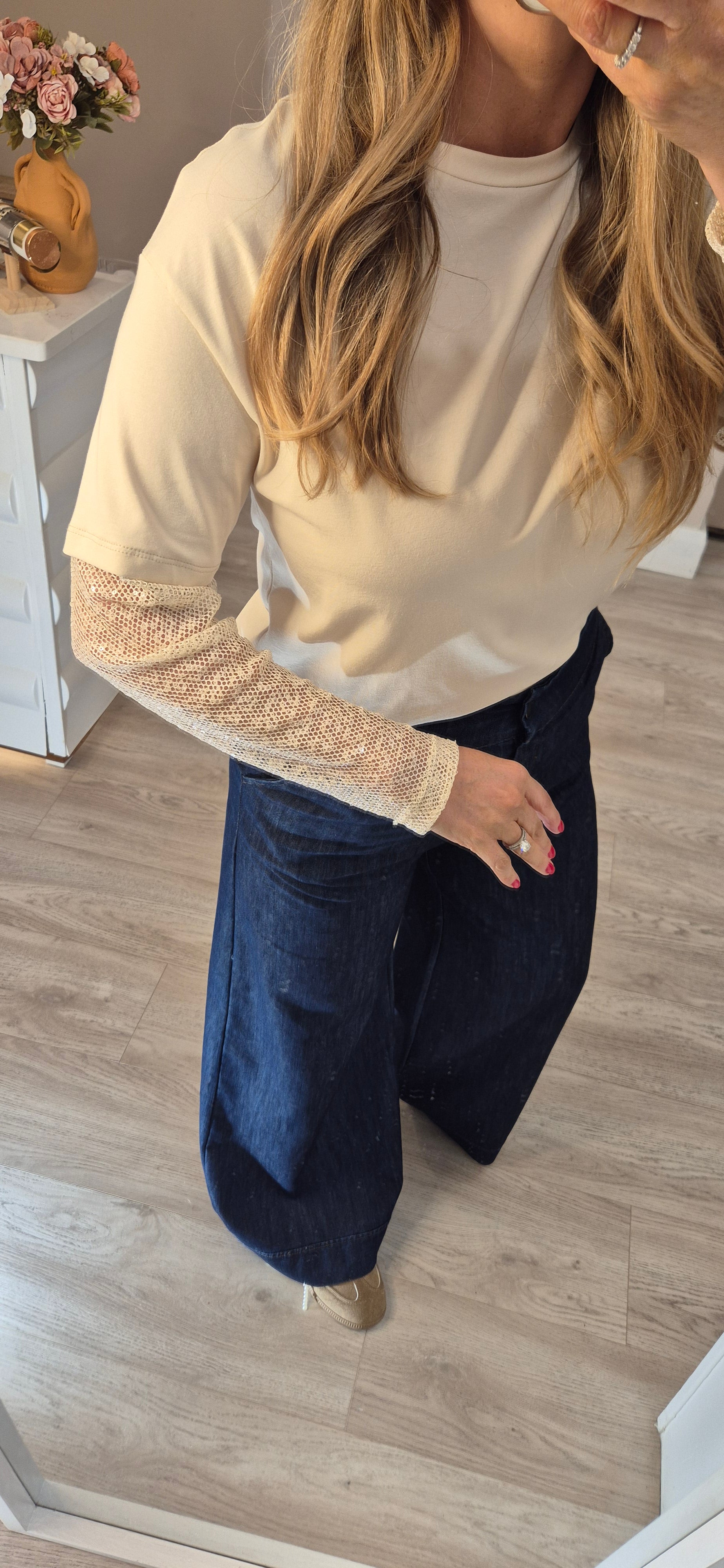 Josie Beige Top