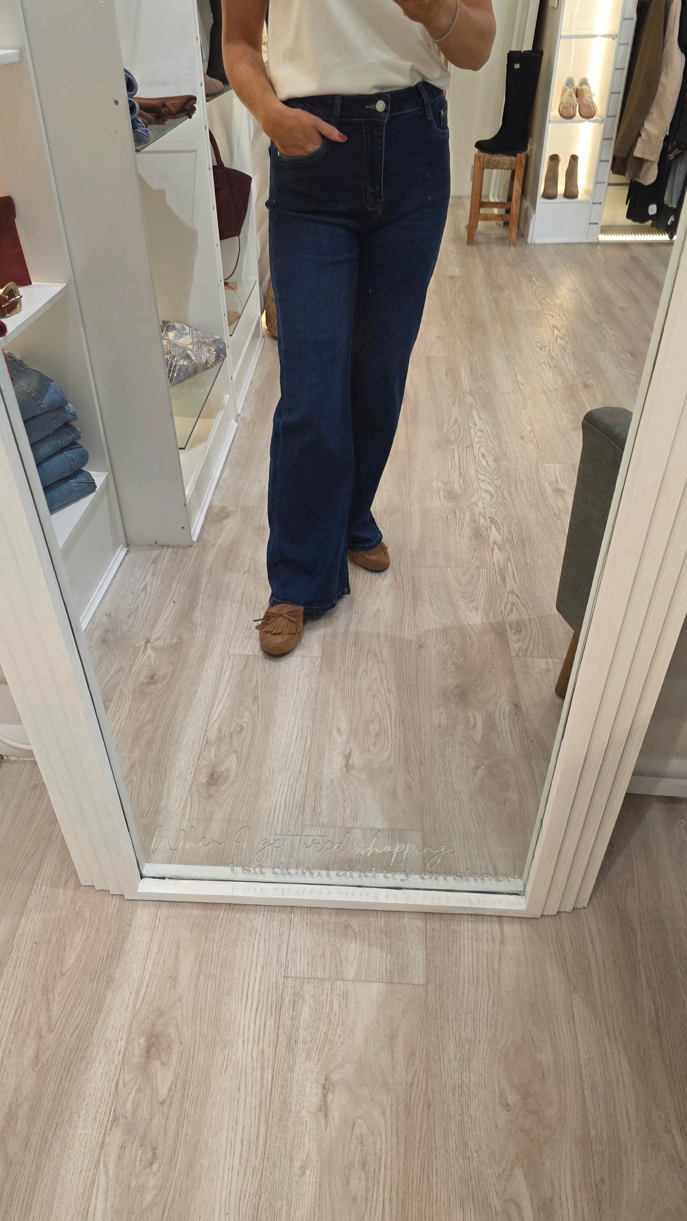 Glin wide-leg Jeans