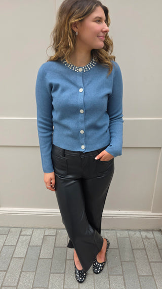 Maeve Cardi Blue