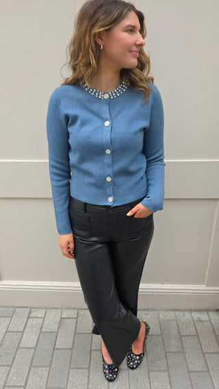 Maeve Cardi Blue