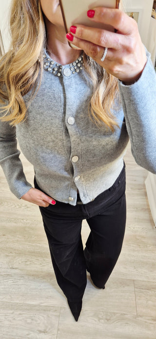 Maeve Cardi Grey