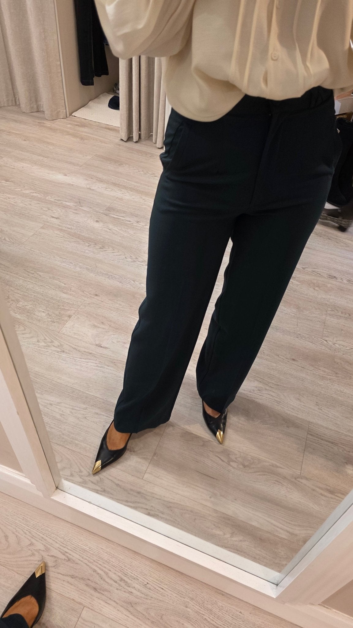 Martha Green Trousers - Lily's Boutique