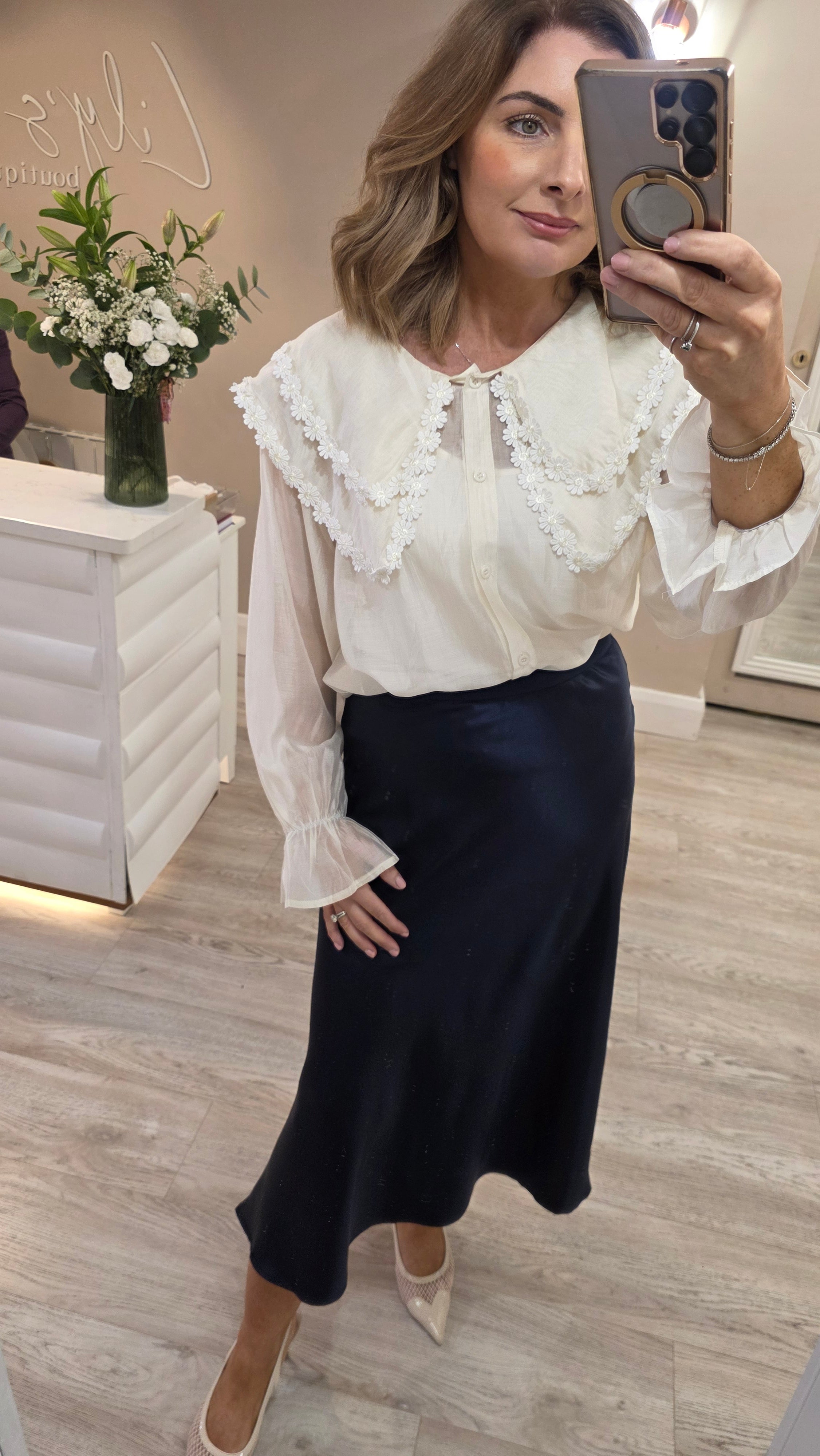Daisy Silk Blouse