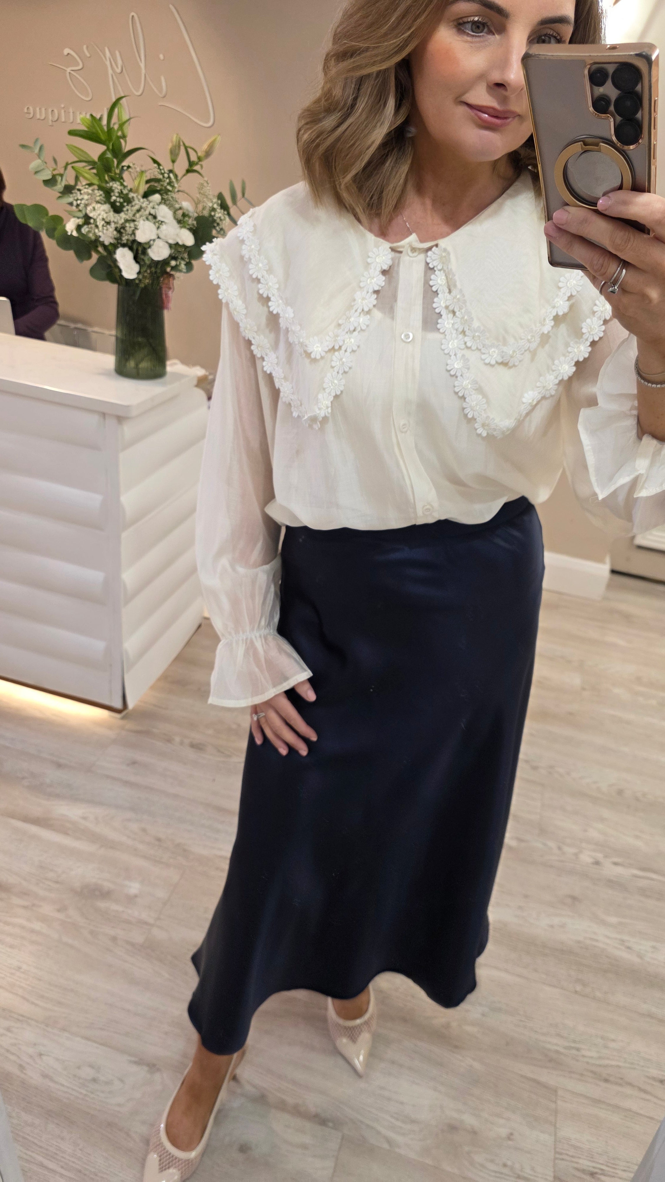Daisy Silk Blouse