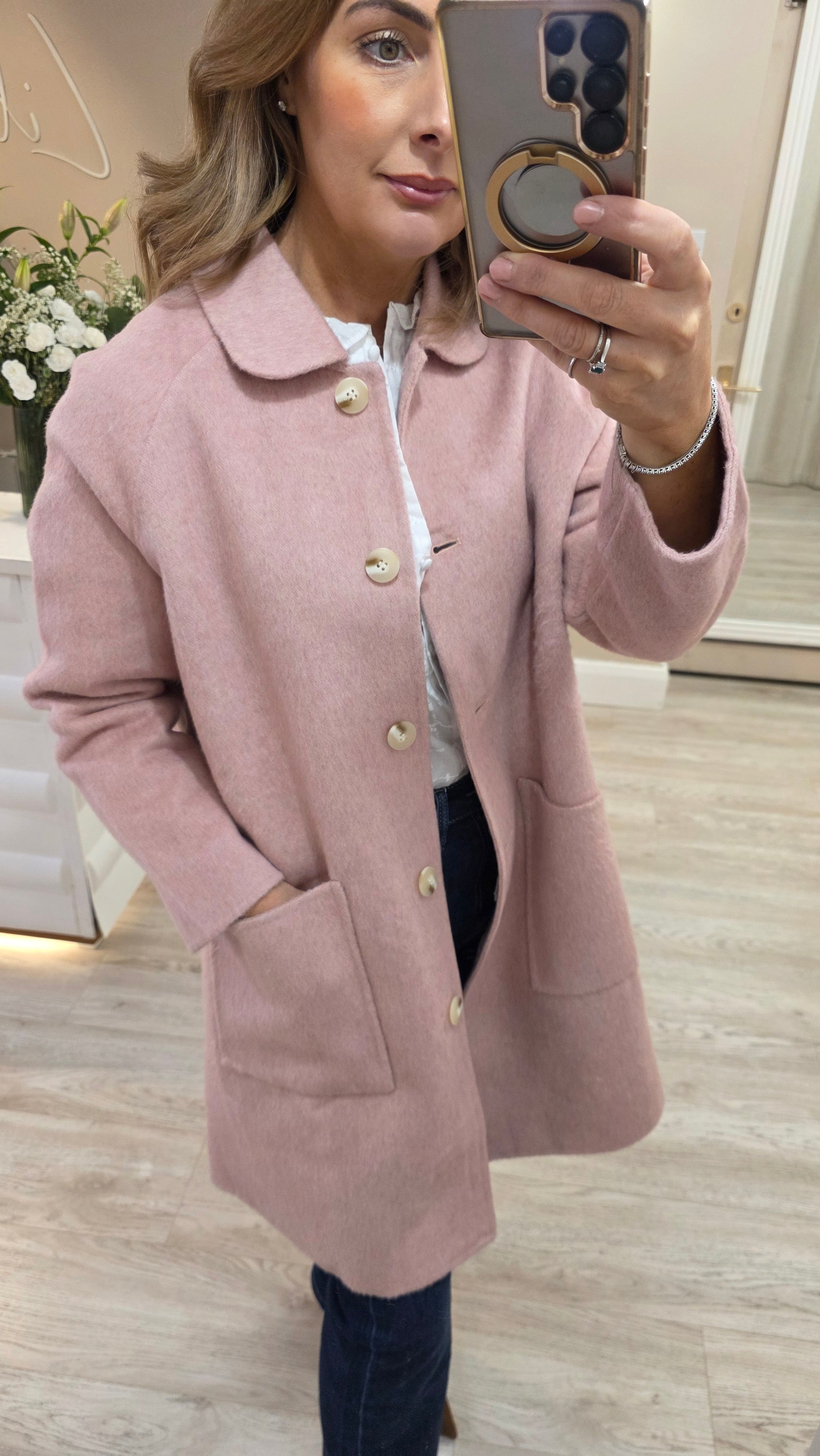 Faye Wool/Alpaca Coat