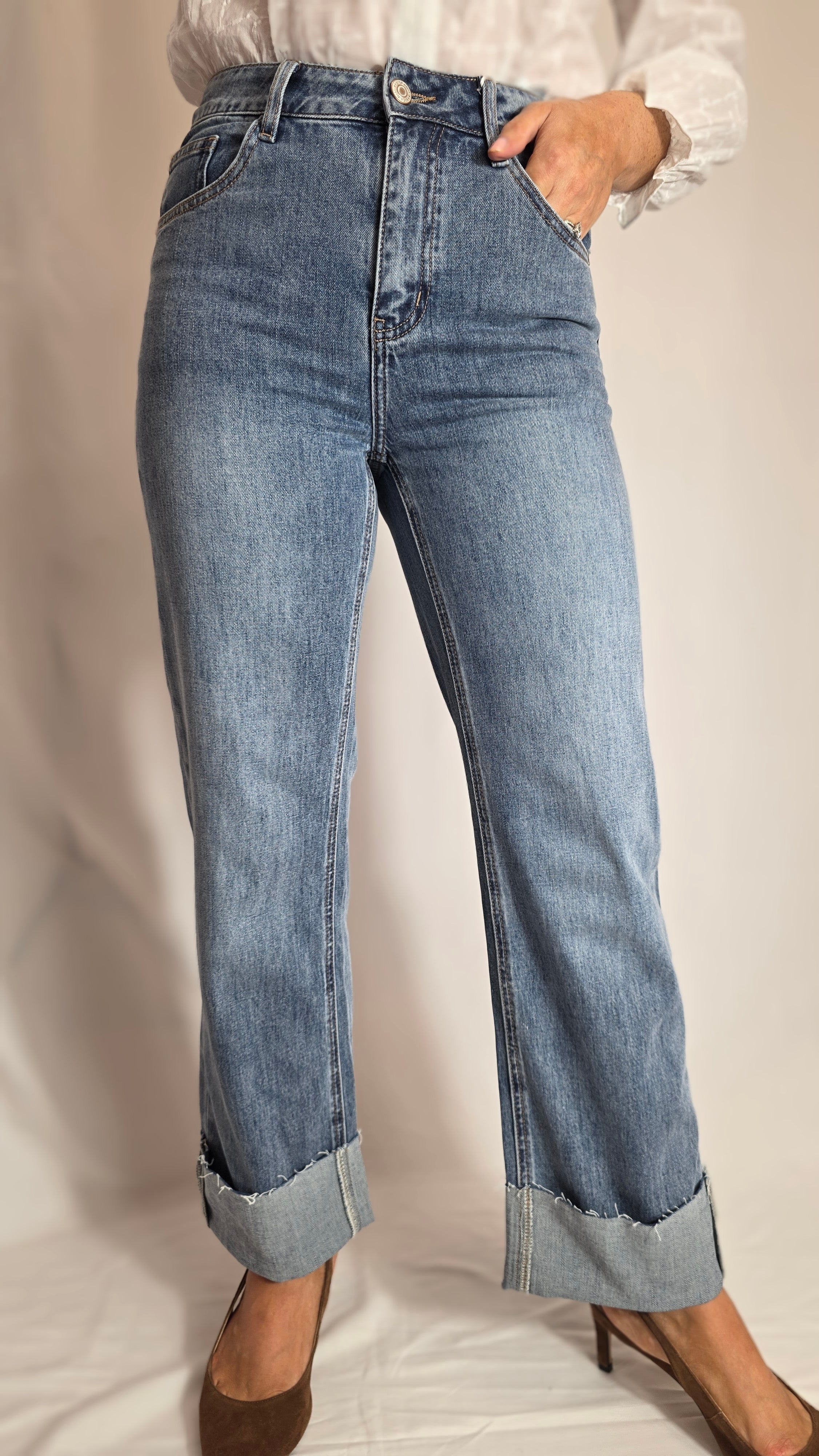 Fay Mom Fit-by Lily's Jeans