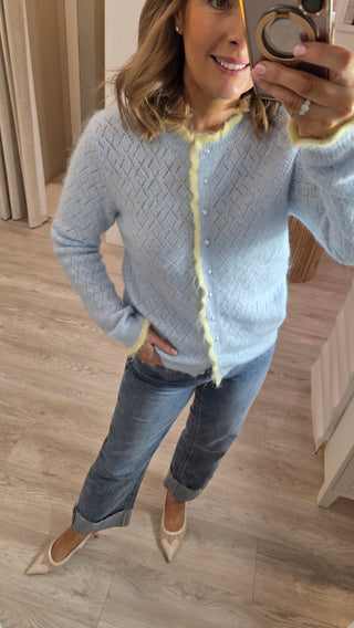 Clara Blue Cardi