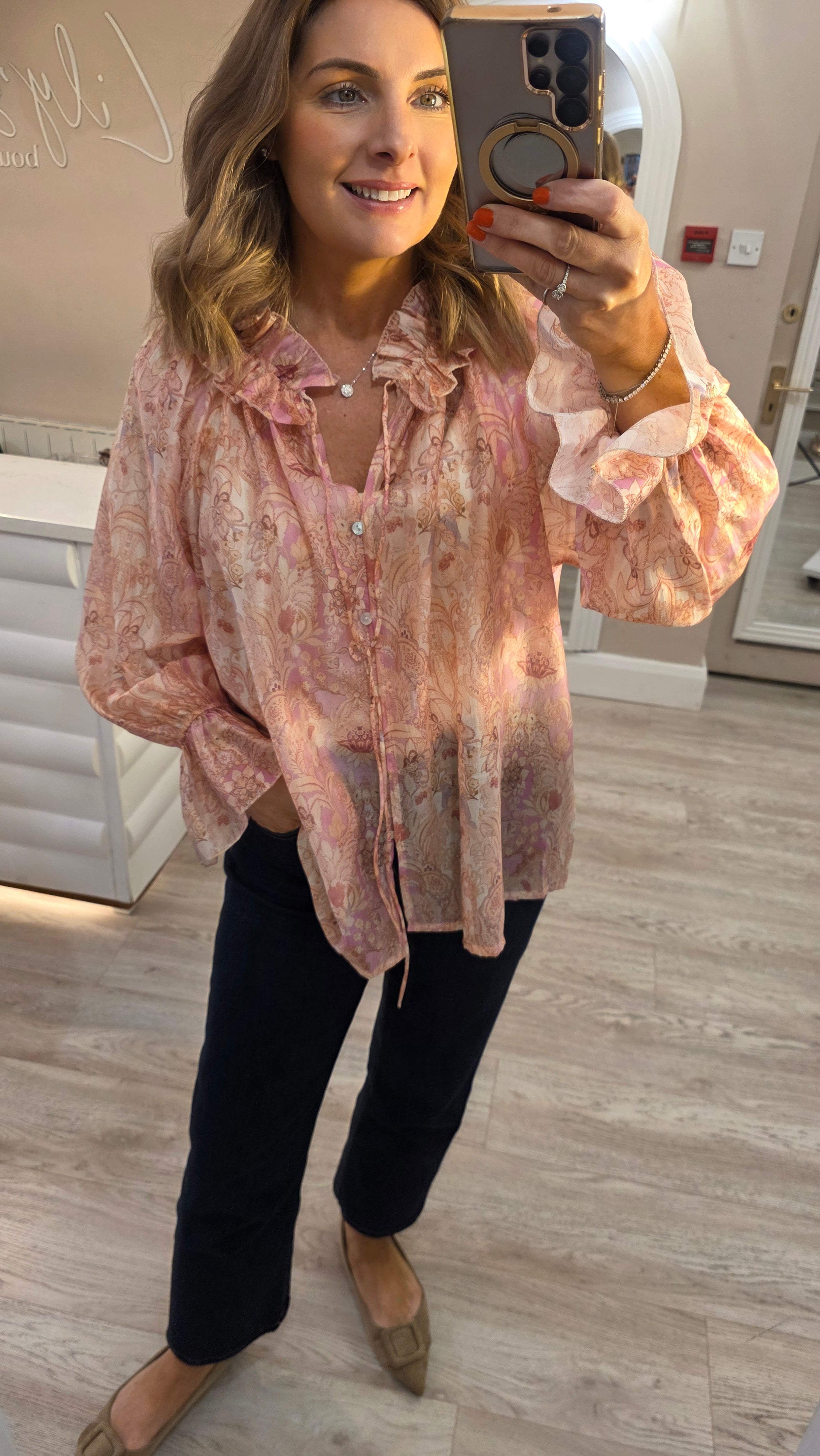 Valarie Blouse Rose