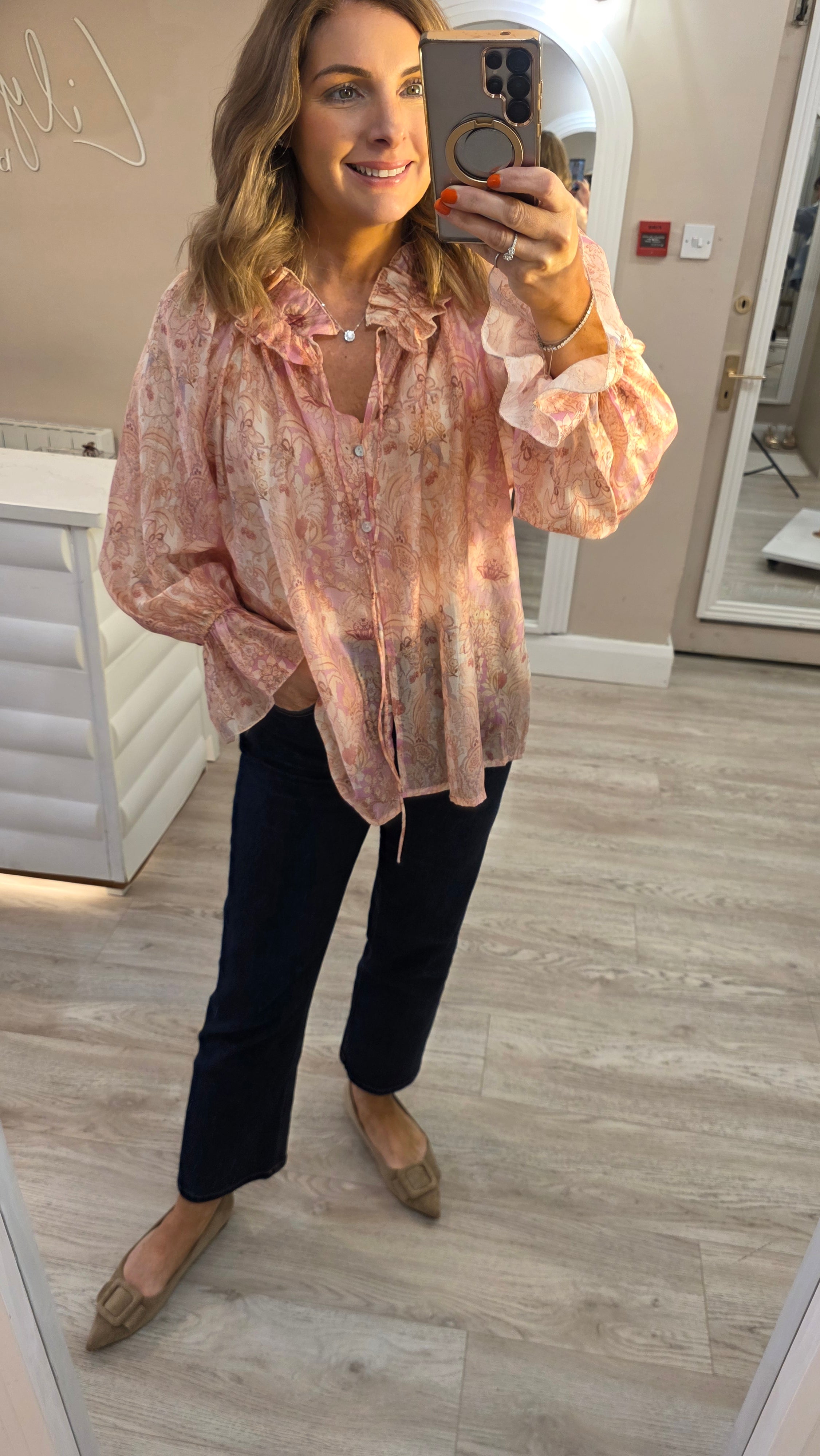 Valarie Blouse Rose