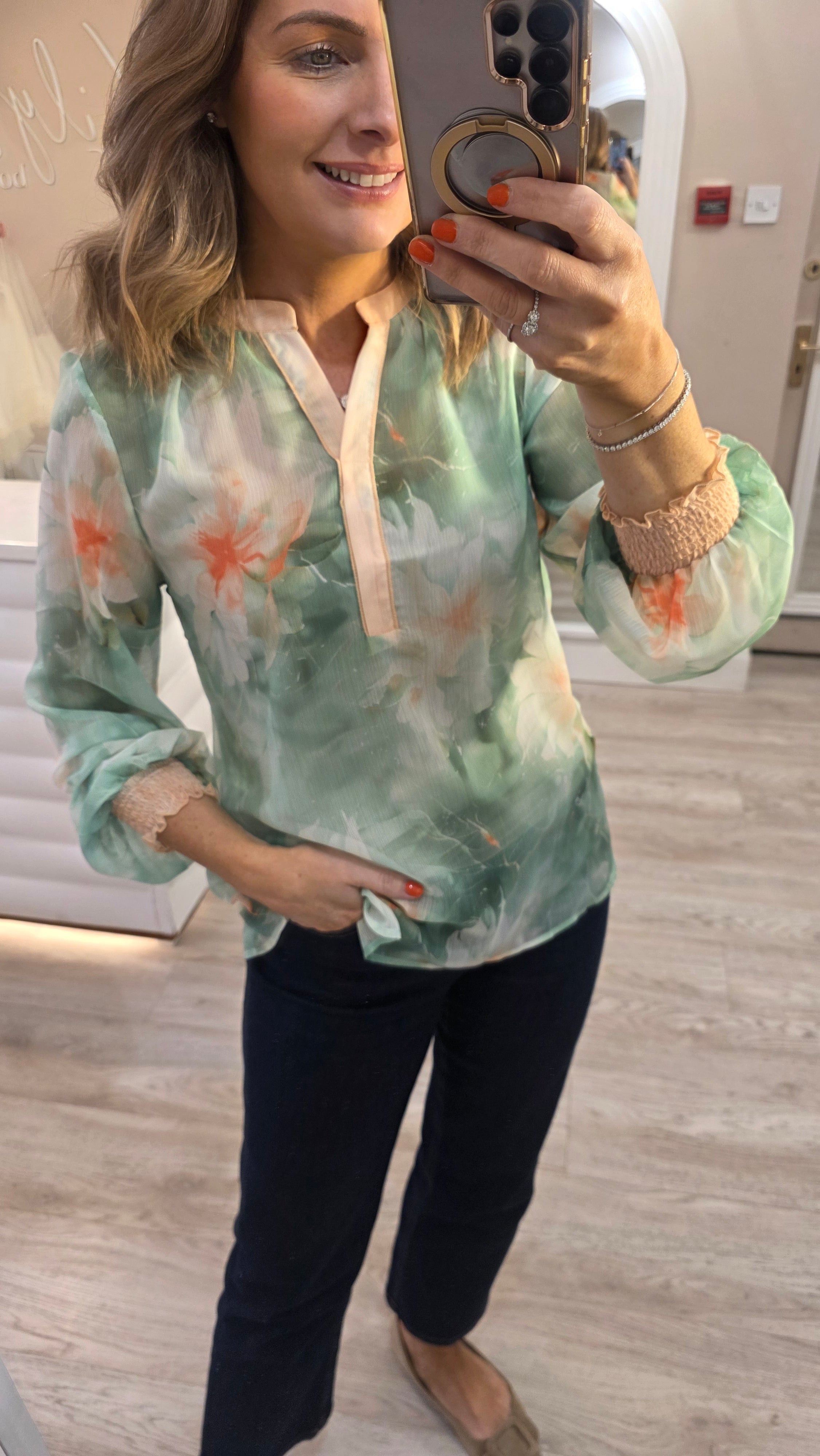 Cassie Blouse Mint