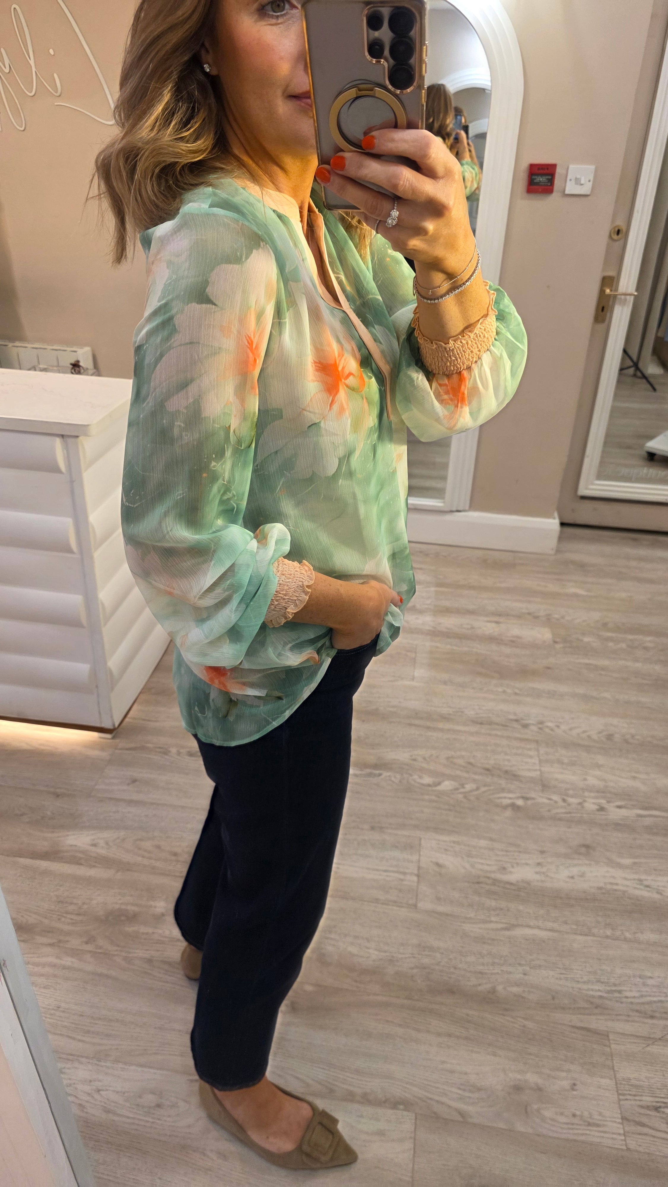 Cassie Blouse Mint