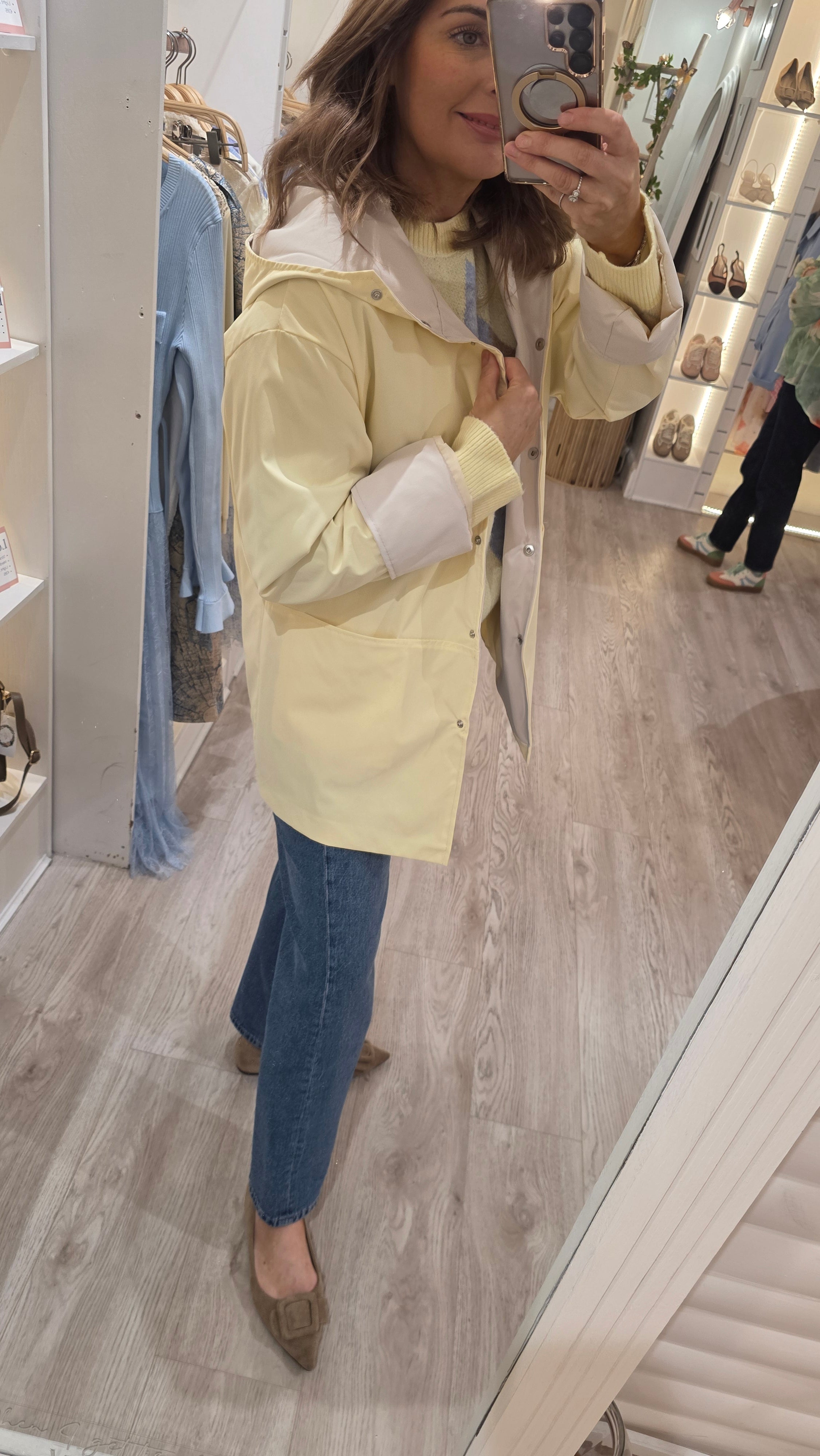 Rebecca Hooded Mac