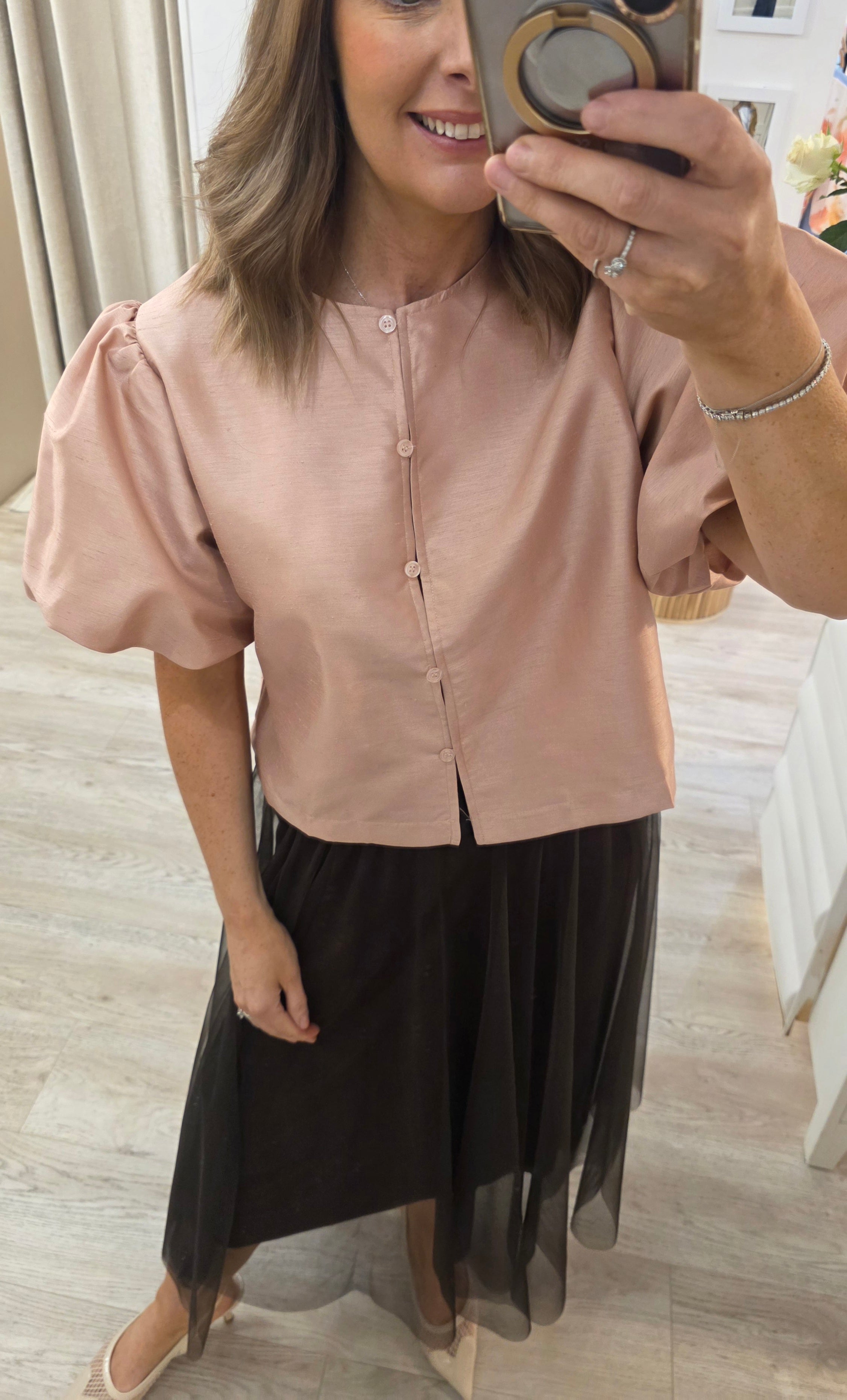 Ella Pink Top/Jacket