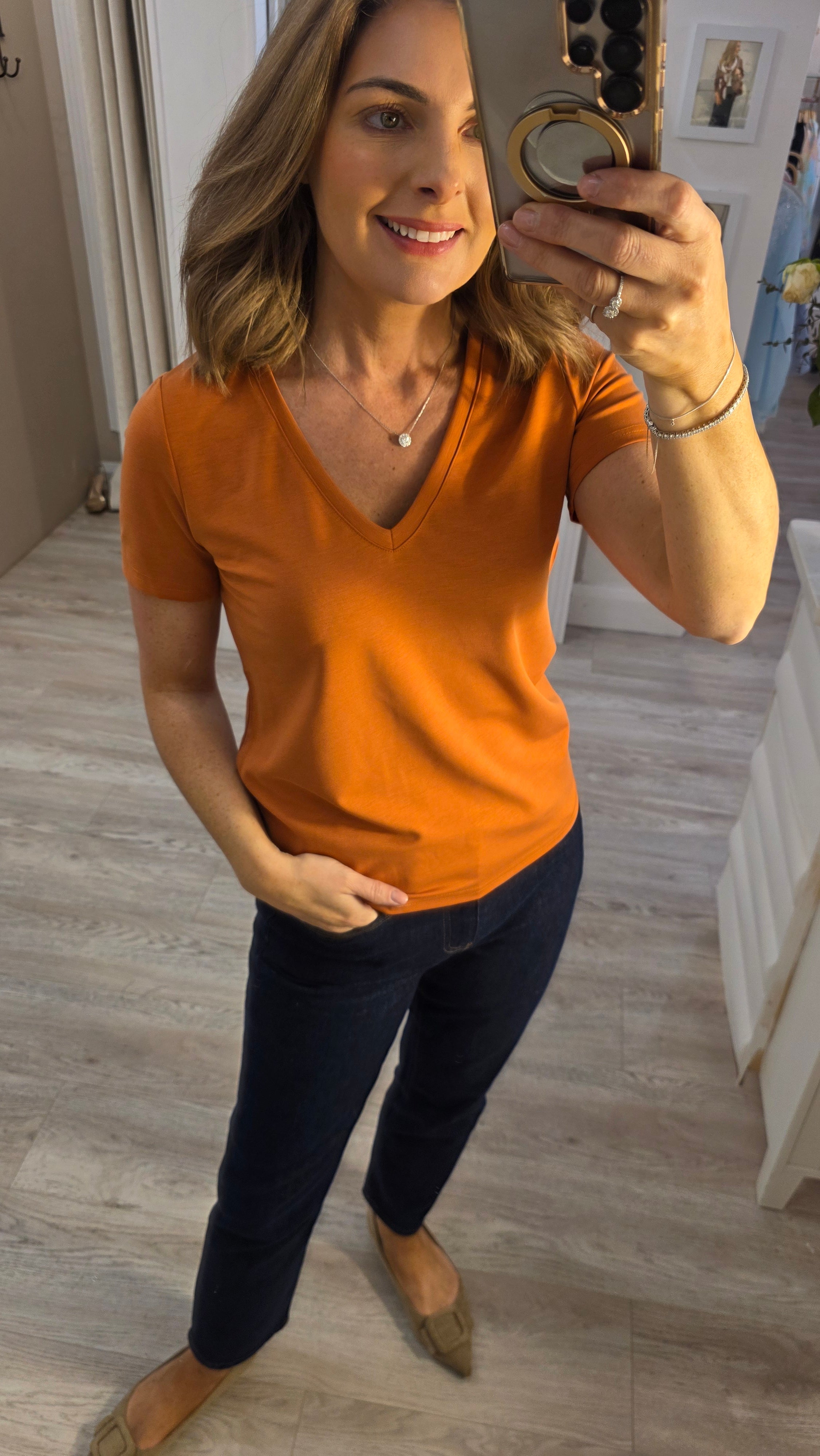 Terri Apricot Top